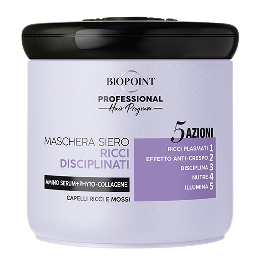 Maschera siero ricci disciplinati