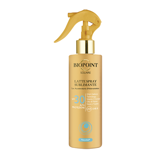 Latte spray sublimante SPF30